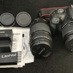 Canon EOS Rebel T7 DSLR Camera with EF18-55mm and EF 75-300mm Lenses