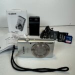 Canon PowerShot ELPH 180 20MP Digital Camera Silver Mint EUC - Image 2