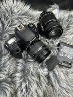 Canon EOS 77D 24.2 MP Digital SLR Camera with EF-S 18-55mm & EF-S 55-250mm Lenses - Image 2