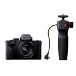 Panasonic LUMIX G100 4k Mirrorless Camera, Micro Four Thirds, 12-32mm Lens, Grip